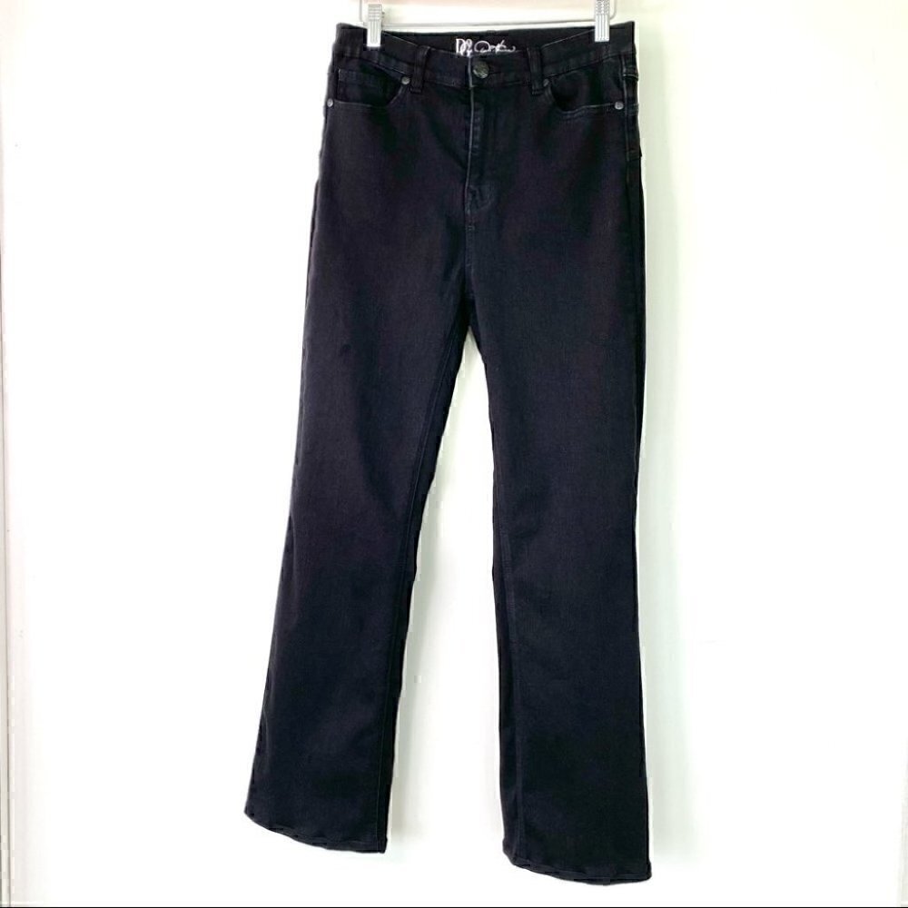 DG2 high waisted  jeggings, black, stretch cotton
